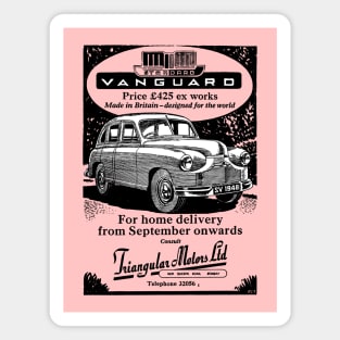 STANDARD VANGUARD - advert Magnet